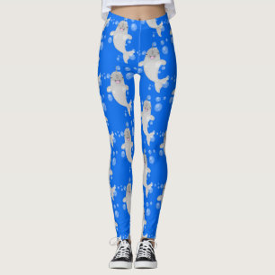Tecknad för av knalbubblor i Cute lycklig Leggings