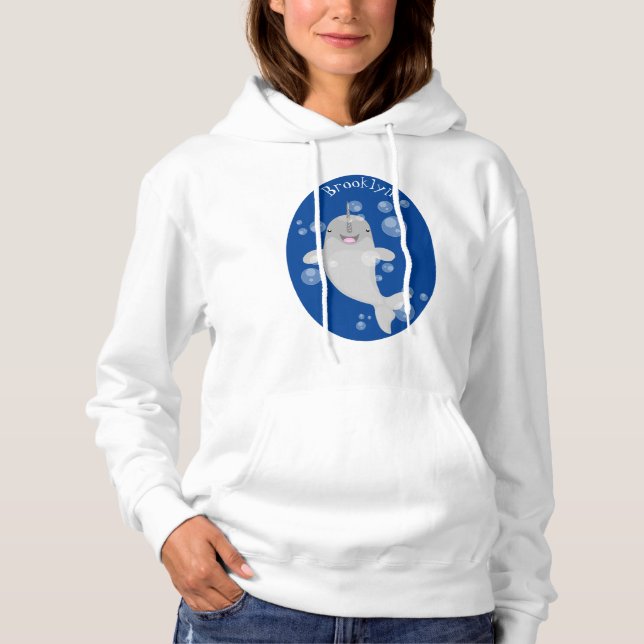 Tecknad för  av knalbubblor i Cute lycklig T Shirt (Framsida)