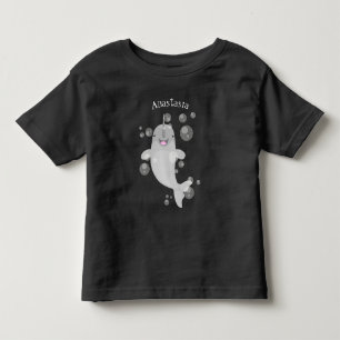 Tecknad för av knalbubblor i Cute lycklig T Shirt