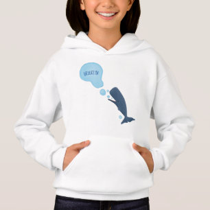 Tecknad för blåsande bubblor i grumlval t shirt