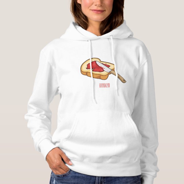 Tecknad för Bröd & sylt T Shirt (Framsida)