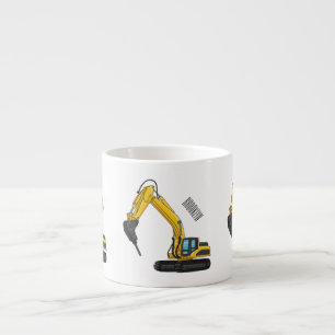 Tecknad för brytare espressomugg