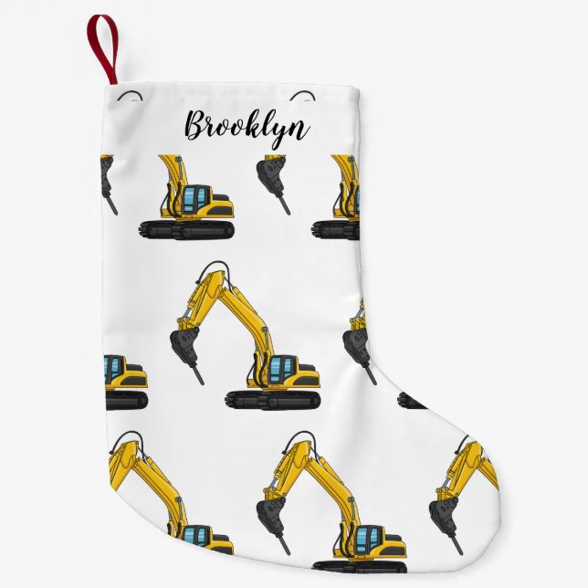 Tecknad för brytare liten julstrumpa (Framsidan)