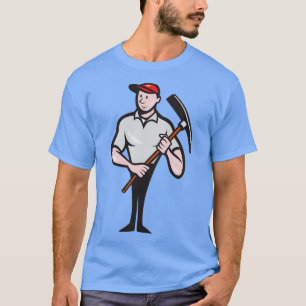 Tecknad för byggherarväljare t shirt