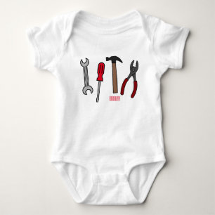 Tecknad för Carpentry verktyg T Shirt