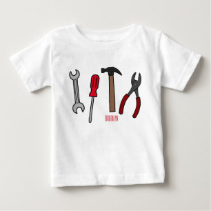 Tecknad för Carpentry verktyg T Shirt