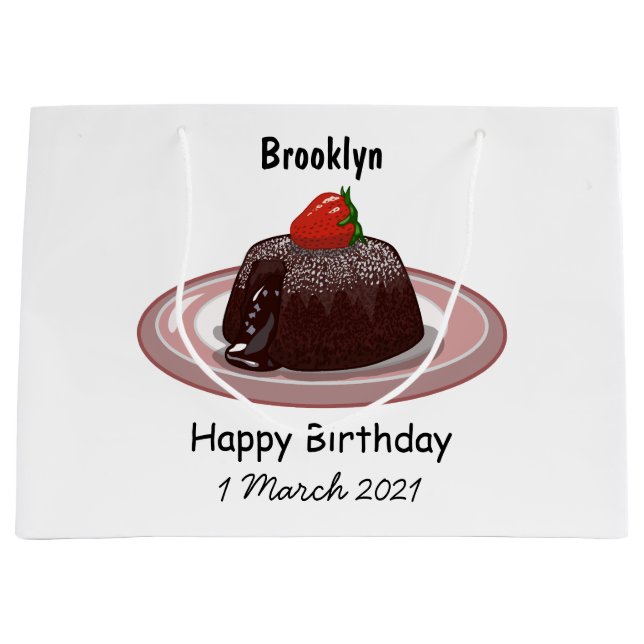 Tecknad för chokladkaka (Framsidan)