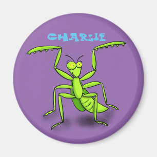 Tecknad för Cute pramantis Magnet