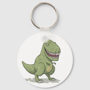 Tecknad för Dinosaur T Rex Nyckelring
