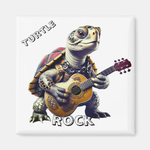 Tecknad för djursköldpadda Caricature Magnet