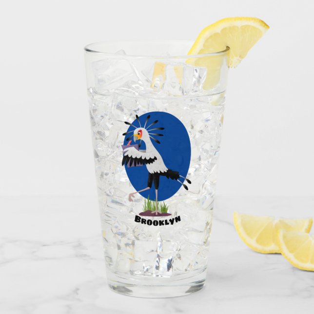 Tecknad för fågelskrivsedlar glaskopp (Bakside Is)