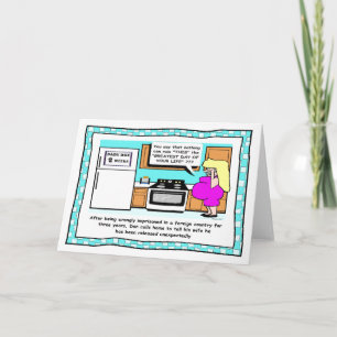 Tecknad för fina fängelser kort