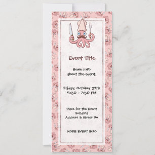 Tecknad för flytande ost inbjudningar