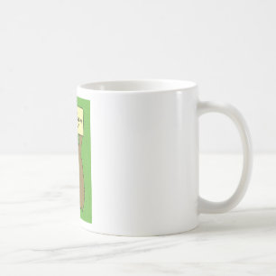 Tecknad för födelsedag för Groundhog dag Kaffemugg