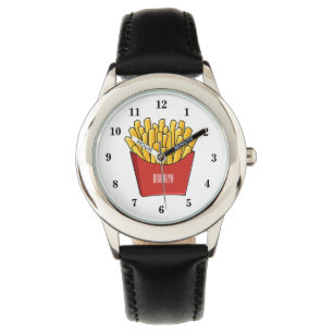 tecknad för fransk fries- armbandsur