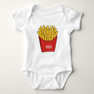 tecknad för fransk fries- t shirt