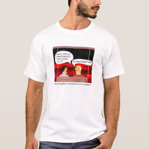 Tecknad för Glaucomavisuellt hjälpmedelfält T Shirt