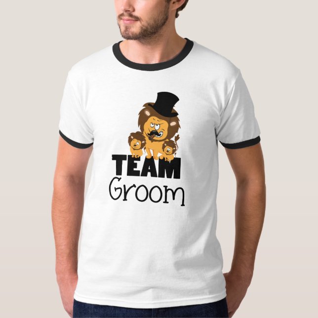 Tecknad för gruppgrupp tee (Framsida)