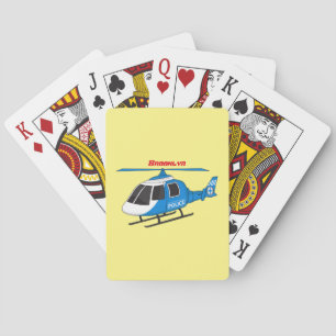Tecknad för helikopterhelikopterhelikopter för kav casinokort