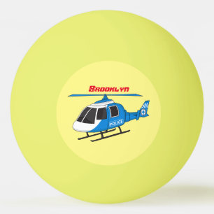 Tecknad för helikopterhelikopterhelikopter för kav pingisboll