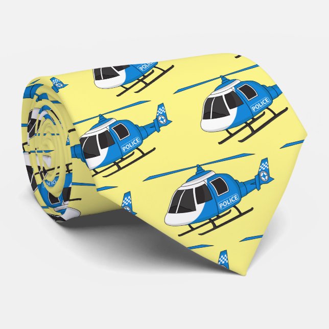 Tecknad för helikopterhelikopterhelikopter för kav slips (Rullad)