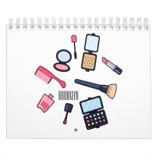 Tecknad för hemmabruk kalender