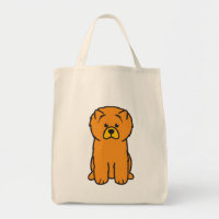 Tecknad för hund för ChowChow