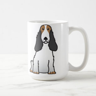 Tecknad för hund för engelskacockerspanielSpanie Kaffemugg
