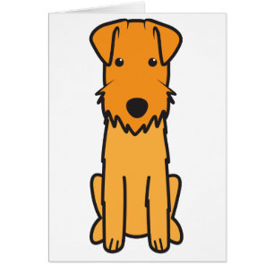 Tecknad för hund för Lakeland Terrier OBS Kort