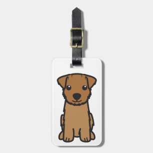 Tecknad för hund för Norfolk Terrier Bagagebricka