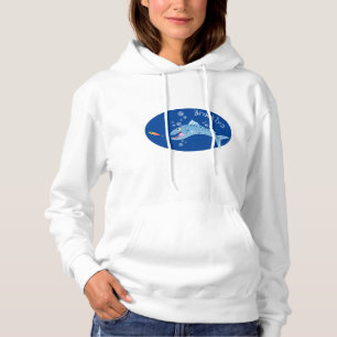 Tecknad för hungrigt fiske i Barracuda T Shirt