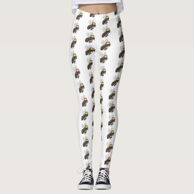 Tecknad för insekt av häsfluga leggings (Framsida)