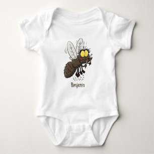 Tecknad för insekt av häsfluga t shirt