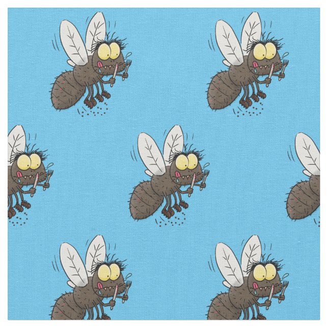 Tecknad för insekt av häsfluga tyg (Närbild)