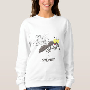 Tecknad för insekt av luddig myggmygga t shirt