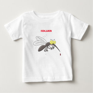 Tecknad för insekt av luddig myggmygga t shirt