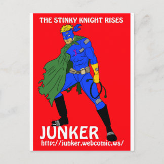 Tecknad för Junker-webben Vykort