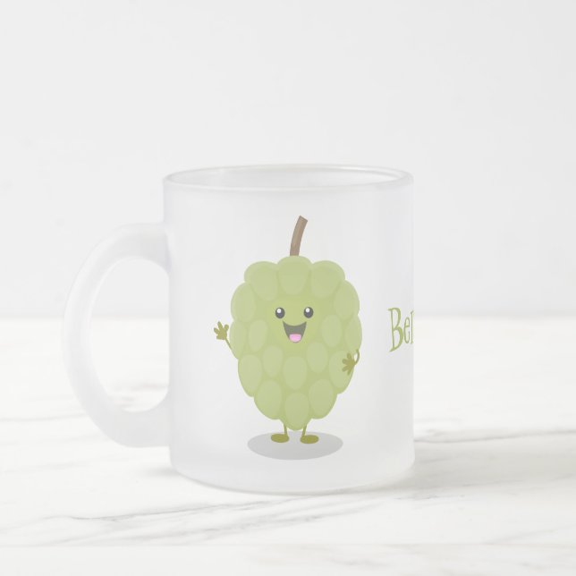 Tecknad för körsbärssaft frostad glasmugg (Vänster)