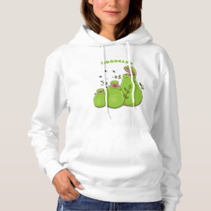 Tecknad för köttätande gröntar för pitchers t shirt