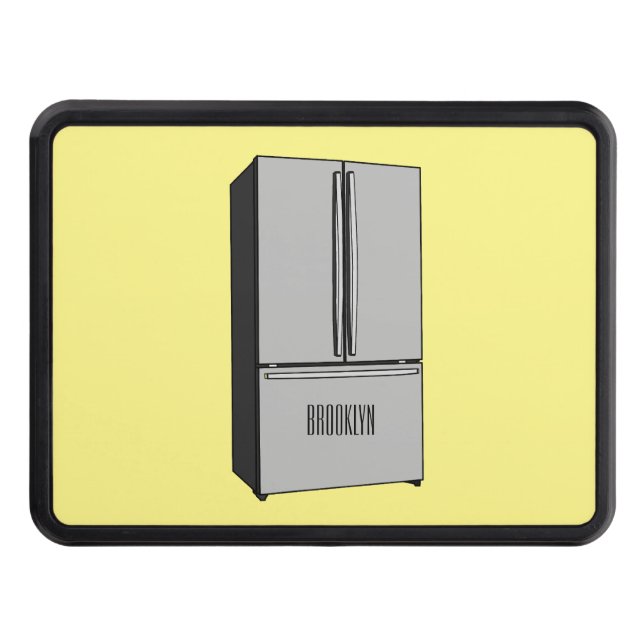 tecknad för kylskåp för fransk dragkroksskydd (Framsidan)