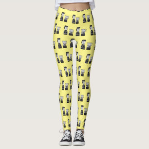 Tecknad för livsmedelsprocessor och mixer leggings