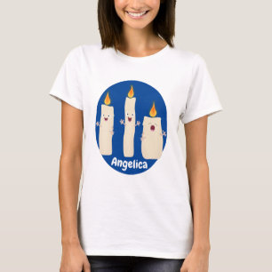 Tecknad för ljus- och ljudsignal t shirt