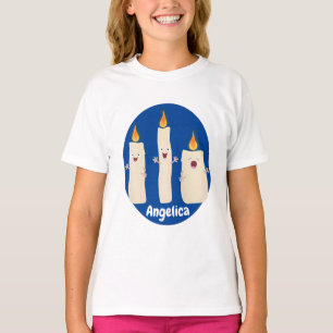 Tecknad för ljus- och ljudsignal t shirt