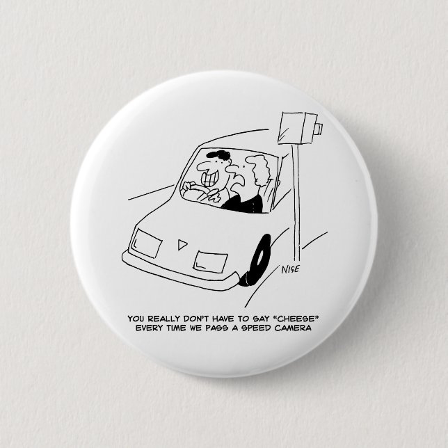 Tecknad för ljushastighetskamera visar mankörning knapp (Framsida)