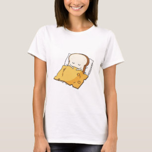 Tecknad för lusern och ost Cute Foodie Gift T Shirt