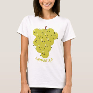 Tecknad för lustiga druvor t shirt