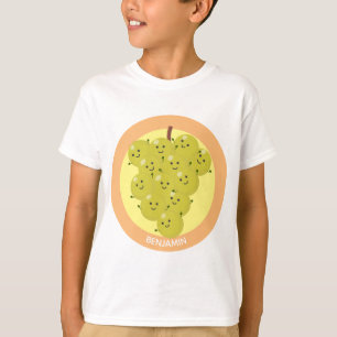 Tecknad för lustiga druvor t shirt