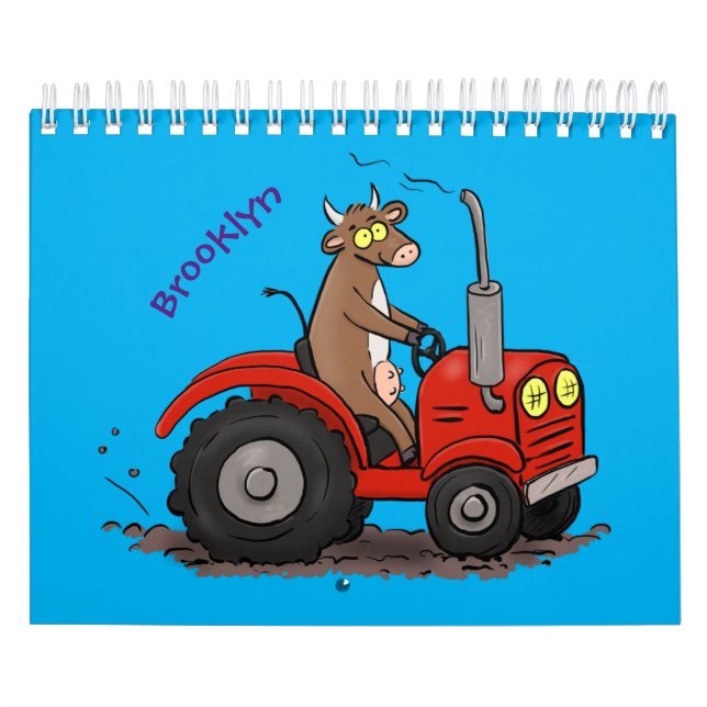 tecknad för maskiner och transport kalender (Omslag)