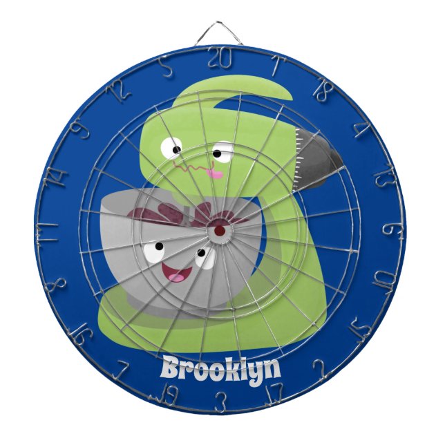 Tecknad för matlagningsmixer för köksartiklar darttavla (Framsidan)