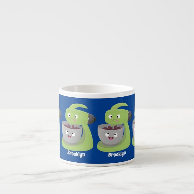 Tecknad för matlagningsmixer för köksartiklar espressomugg (Framsidan)